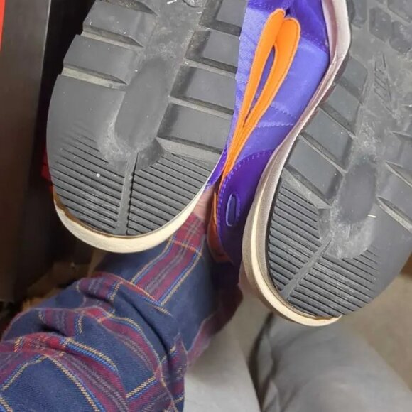 Nike sacai x VaporWaffle Dark Iris Size 9 US Men Used No Original Box DD1875-500 - Picture 9 of 9